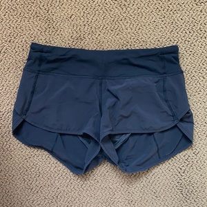 Lululemon speed shorts.
